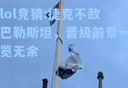 lol竞猜:捷克不敌巴勒斯坦，晋级前景一览无余