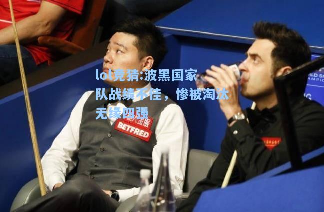 lol竞猜:波黑国家队战绩不佳，惨被淘汰无缘四强